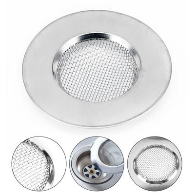 Mesh Filte Strainer Traps Catcher Stopper Sink Hair Metal Drain Hole Bathtub