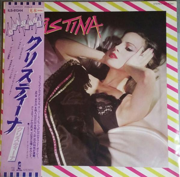 Виниловая пластинка CRISTINA Cristina ILS81344 ZE 1980 Япония Танцевальная Электроника Б/у