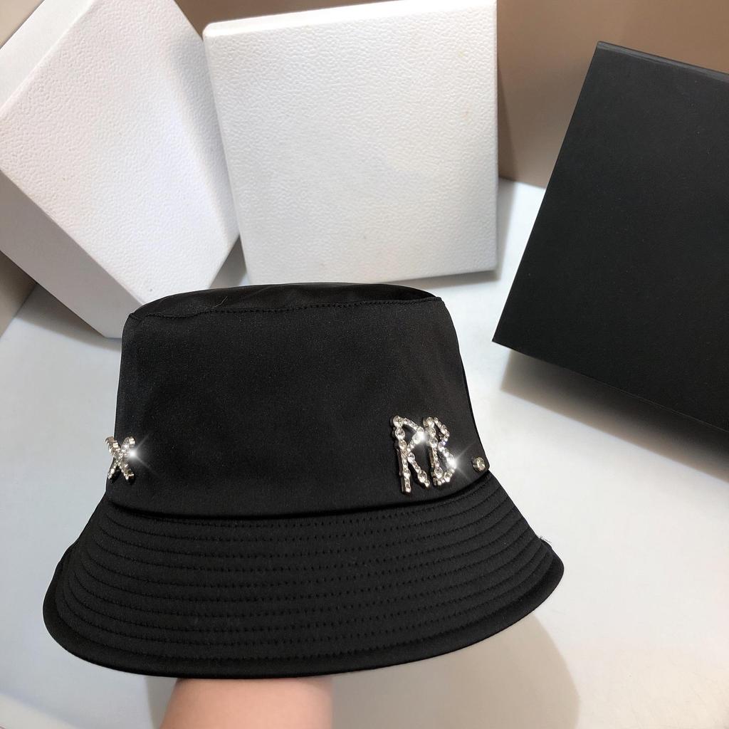 Super Shiny Bilibili Full Drill Custom Fisherman Hat Empty Top Hat Light Luxury Ladies Hat Summer Fashion Sun Hat
