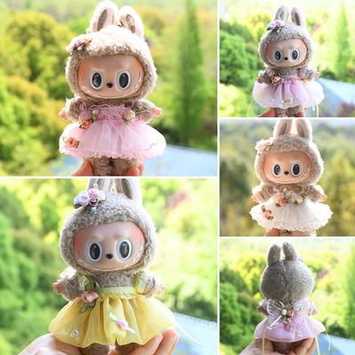 Labubu Puppenkleidung Modekleid Puppenhoodie Puppenzubehör Niedliche Dekorative Kleine Kleidung