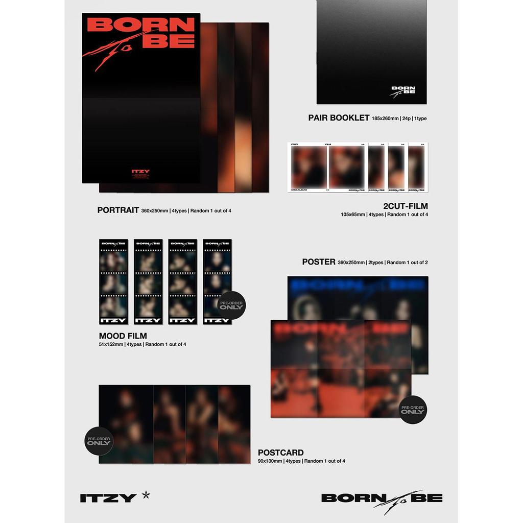 Album ITZY - BORN TO BE LIMITED VER.