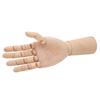 Wooden Hand Model Flexible Fingers Posable Durable Wood Widely Used Wooden Mannequin Hand for Sketching Display