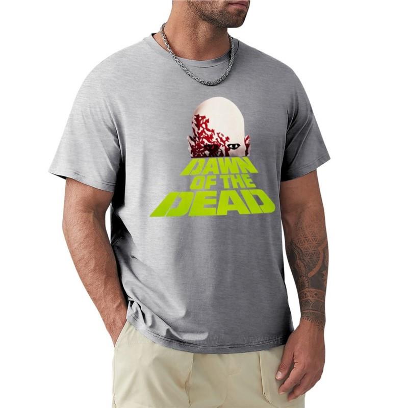 man summer for boys Dawn of the Dead vintage t shirt hippie clothes Tee shirt mens funny t shirts new men cotton tshirt