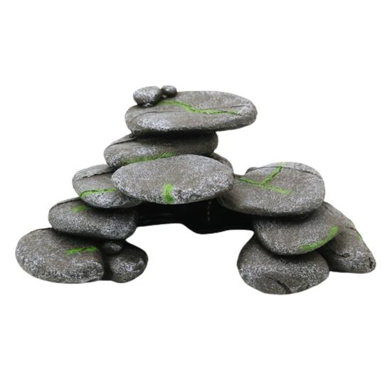 

Пещера Высокая Симуляция Форма Булыжника Ландшафтный Дизайн Гладкая Поверхность Изысканное Исполнение Укрытие для Сома Серый Аквариум Рыба Аквариум Галька Арка Пещера серый