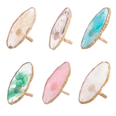 Finger Ring Showing Shelf Nail Art Palette Nail Art Plate Tips Pigment Holder Nail Display Stand