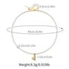 Vintage Retro Irregular Heart Design Electroplated Shell Pearl Beaded Necklace For Women