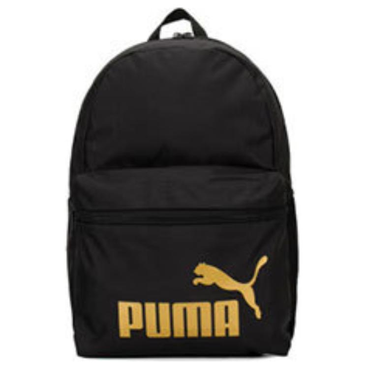 New PUMA Fabric Backpack Medium Size Unisex Black 091164-03
