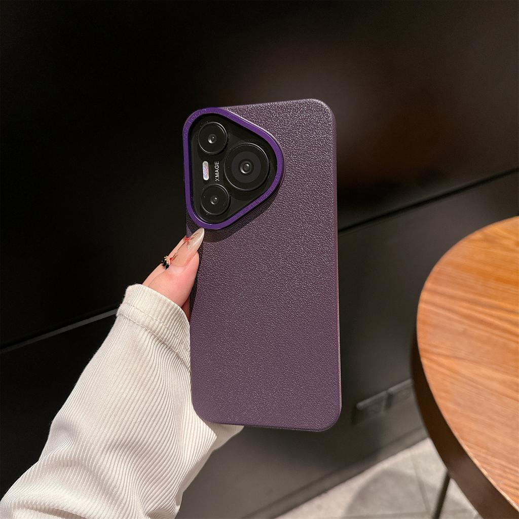 Handyhülle mit großem Loch und Litschi-Muster ist geeignet für Honor magic7pro, die geeignet ist für Honor magic7 Trend Vollschutz.