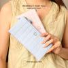 WEICHEN Women's Double Zipper Wallet: Large Capacity, Multiple Card Slots, Multi-functional Phone Bag & Coin Purse