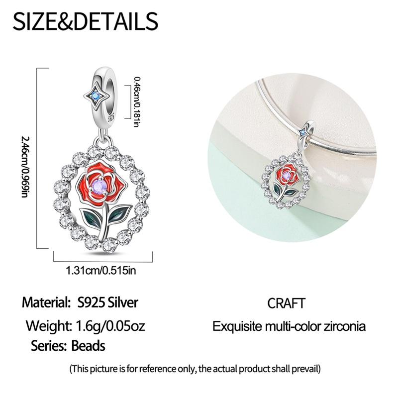 Authentic Copper Craft Beads Bead Inlaid Zirconium Jigsaw Puzzle Pendants Present Fit Bracelet Jewelry Diy Marking