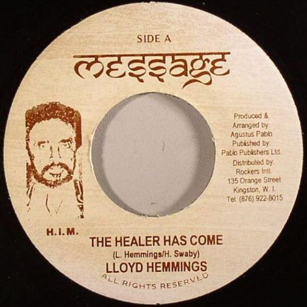 

7-дюймовая пластинка LLOYD HEMMINGS The Healer Has Come NONE Сообщение Ямайка Регги Ска Даб Б/у
