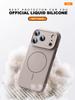 Official Magnetic Phone Case For iPhone 11 12 13 16 17 Pro Max Air 15 14 16 Plus Magsafe Liquid Silicone Charge Protector Cover