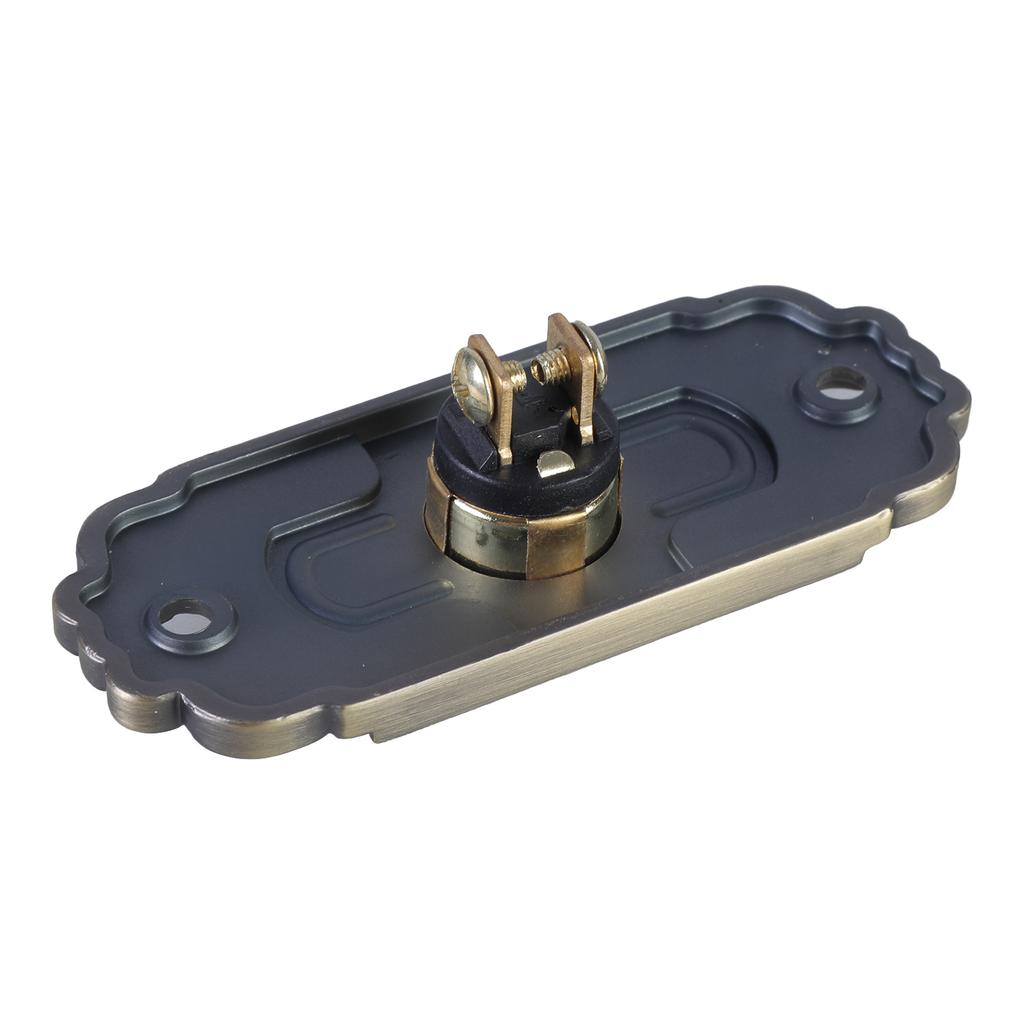 Wiring Door Bells Push Buttons Wall Mounted Doorbell Switches Brass Hard Wiring Press Button Lighted Doorbell Button