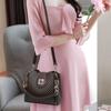 Large shoulder bag for women checkered flip print bucket bag crossbody bag luxury design trendy new