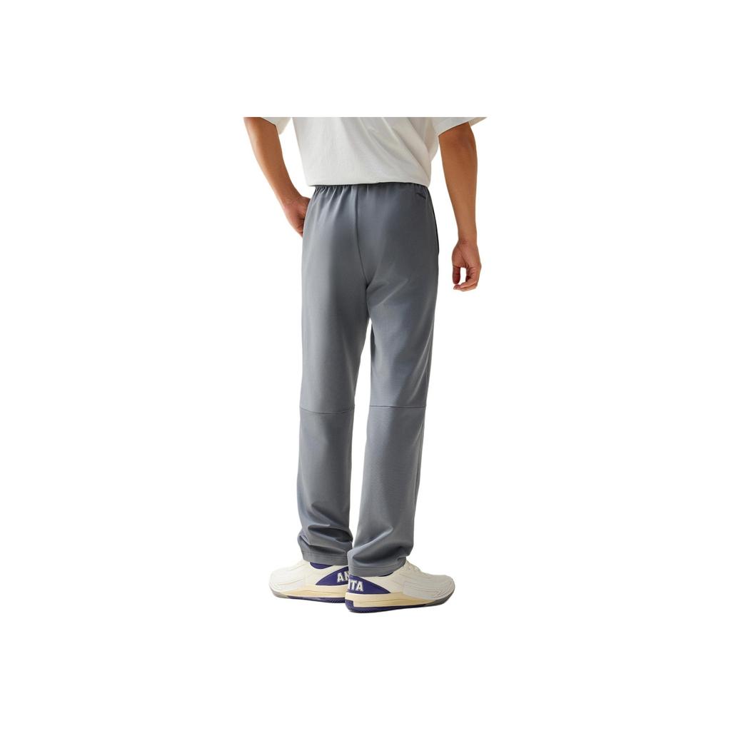 Anta Casual Straight Leg Mid Waist Letter Versatile Sports Long Pants Men bottoms 952531505-1