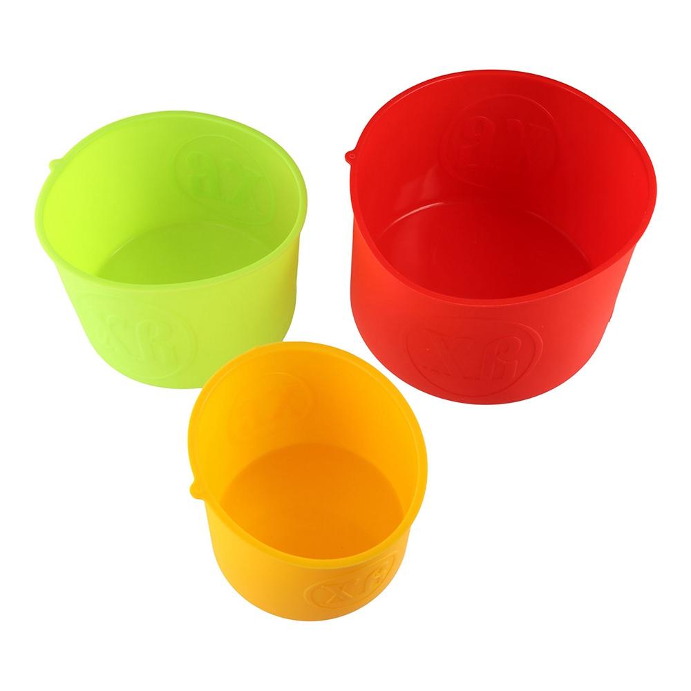 Resistant Cylinder Baking Mold Oven Kitchen Silicone Baking Pan Cake Barrel Cake Mold Bread Pan