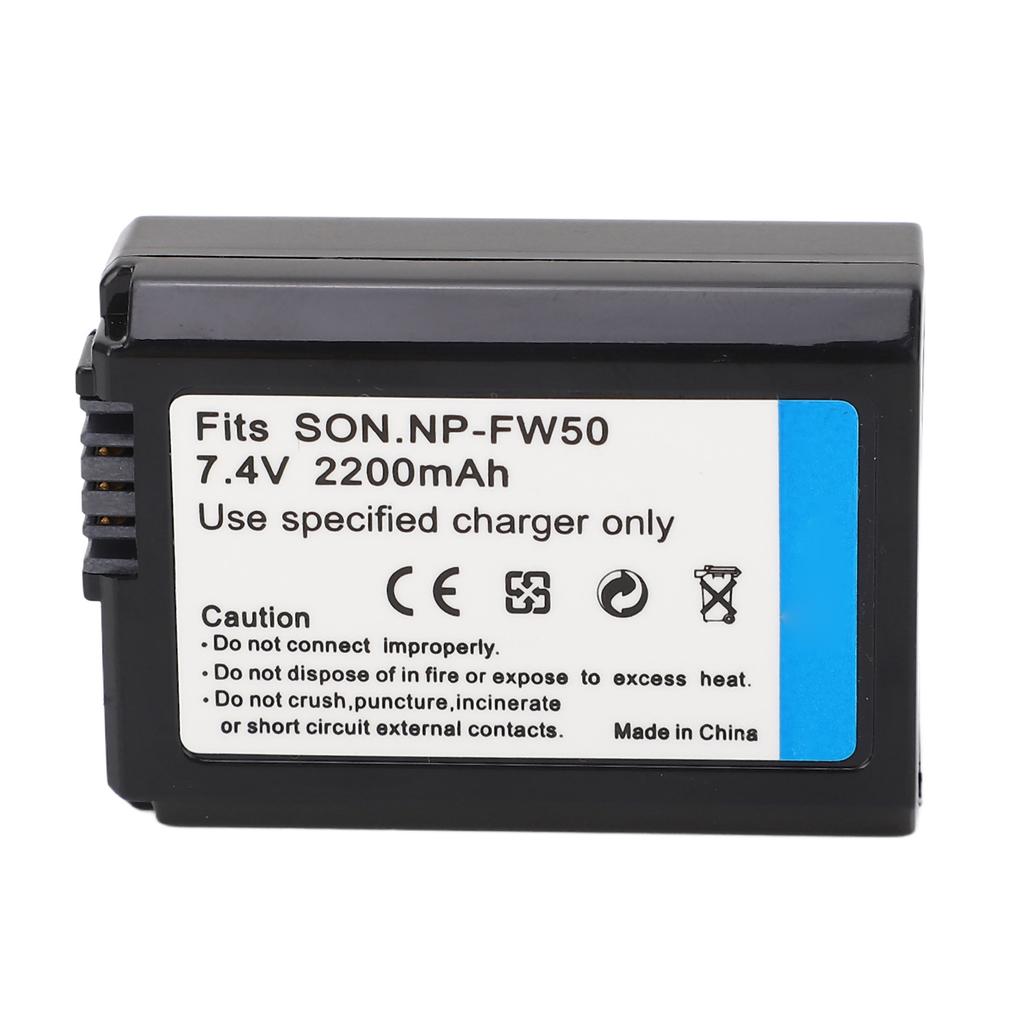NP FW50 Battery Digital Camera Battery for A6000 A6300 A7 A7II A7SII RX10 RX10II High Density