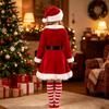 Girls Christmas Dress Set for Holiday Party and Gift Giving