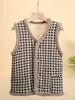 Autumn Winter Plus Velvet Vest for Middle-Aged & Elderly Women - Thickened Waistcoat for Moms & Grandmas