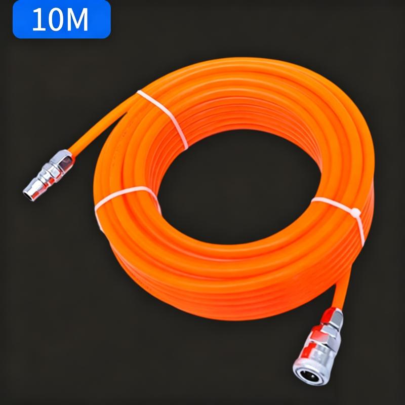 10M/20M Pneumatic Air Tube Compressor Hose Straight Connector High Pressure Flexible Pipe
