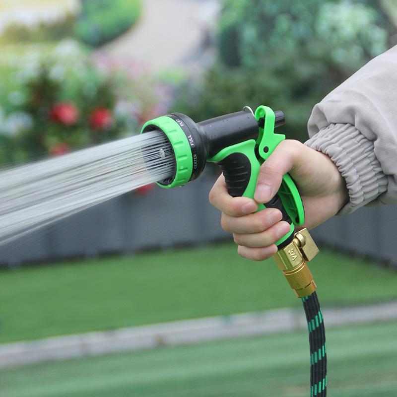 Magic Retractable Garden Hose with High-Pressure Sprayer for Gardening and Car Washing