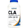 Nutricost Conjugated Linoleic Acid Softgels CLA 800mg 240 1 Pcs Ingredients: May Be Subject To Change At the Manufacturer’s | 800mg 1 Pcs