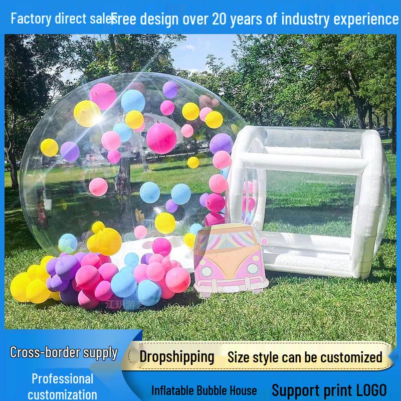 Transparent Inflatable Bubble Tent: Outdoor Starry Sky Room for Weddings, Birthdays, and Events
