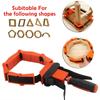 DIY Frame Picture Woodworking Band Strap Clamp Ratchet Corner Miter Mitre Vise Tool