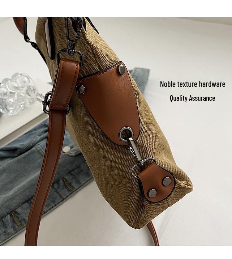 2024 Trendy Women's Letter Tote Handbags: Large Capacity, Casual Commuting, One-Shoulder & Crossbody