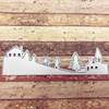 Weihnachtshaus Metall Stanzschablonen Schablone für DIY Scrapbooking Fotoalbum Prägepapier Karten Basteln Stanzteile