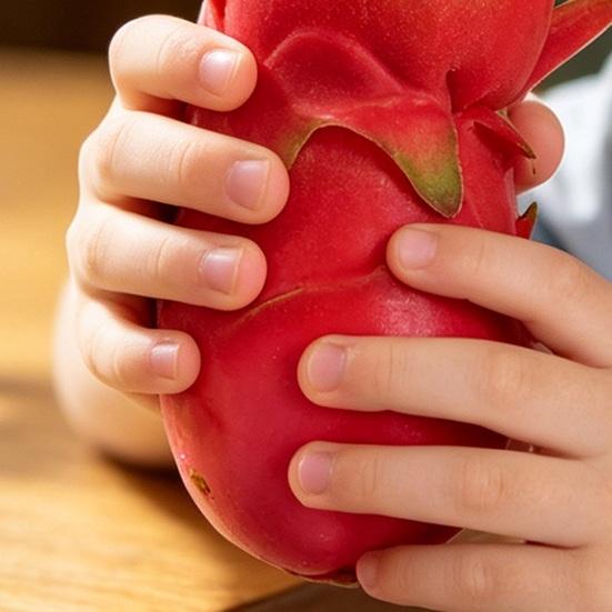 1/2 Stück Simulation Drachenfrucht Quetschspielzeug Stressabbau Drachenfrucht Quetsch Sensorisches Spielzeug Weiche Dehnbare Fruchtform Haus Büro Schreibtischspielzeug
