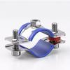 2PC Adjustable Fixing Pipe Clamp Kit for Office Chair 2528mm with Wrench 304 Stainless Steel Anti Sinking Device