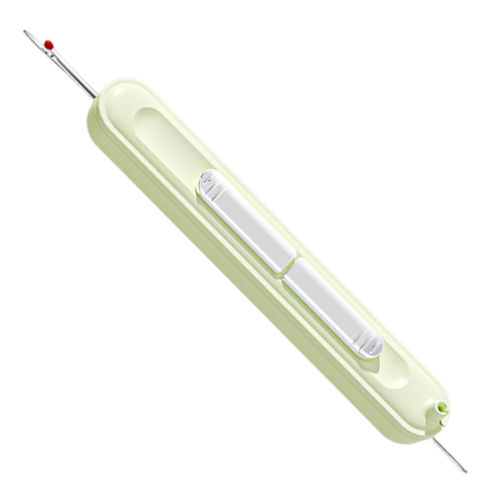 Upgraded 2 in 1 Automatic Needle Threaders Seam Ripper Quilting Supplies Sewing Kit Quick Sewing Machine Loop Needle Threaders