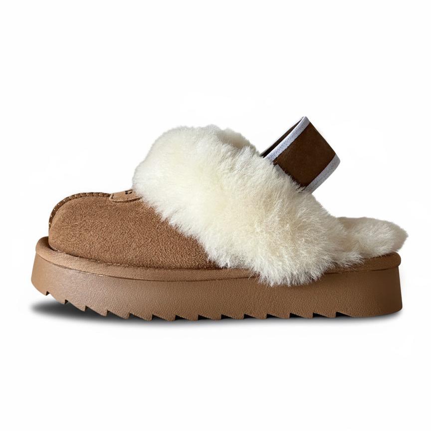 

Детские угги Sangpo Star Fur с эластичной лентой 25-26 (Inner length 16.9cm) верблюд