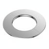 Split Escutcheon Plate Easy Installation Stainless Steel Escutcheon Plate Peel-and-Stick Pipe Collar Long-Lasting for Kitchen