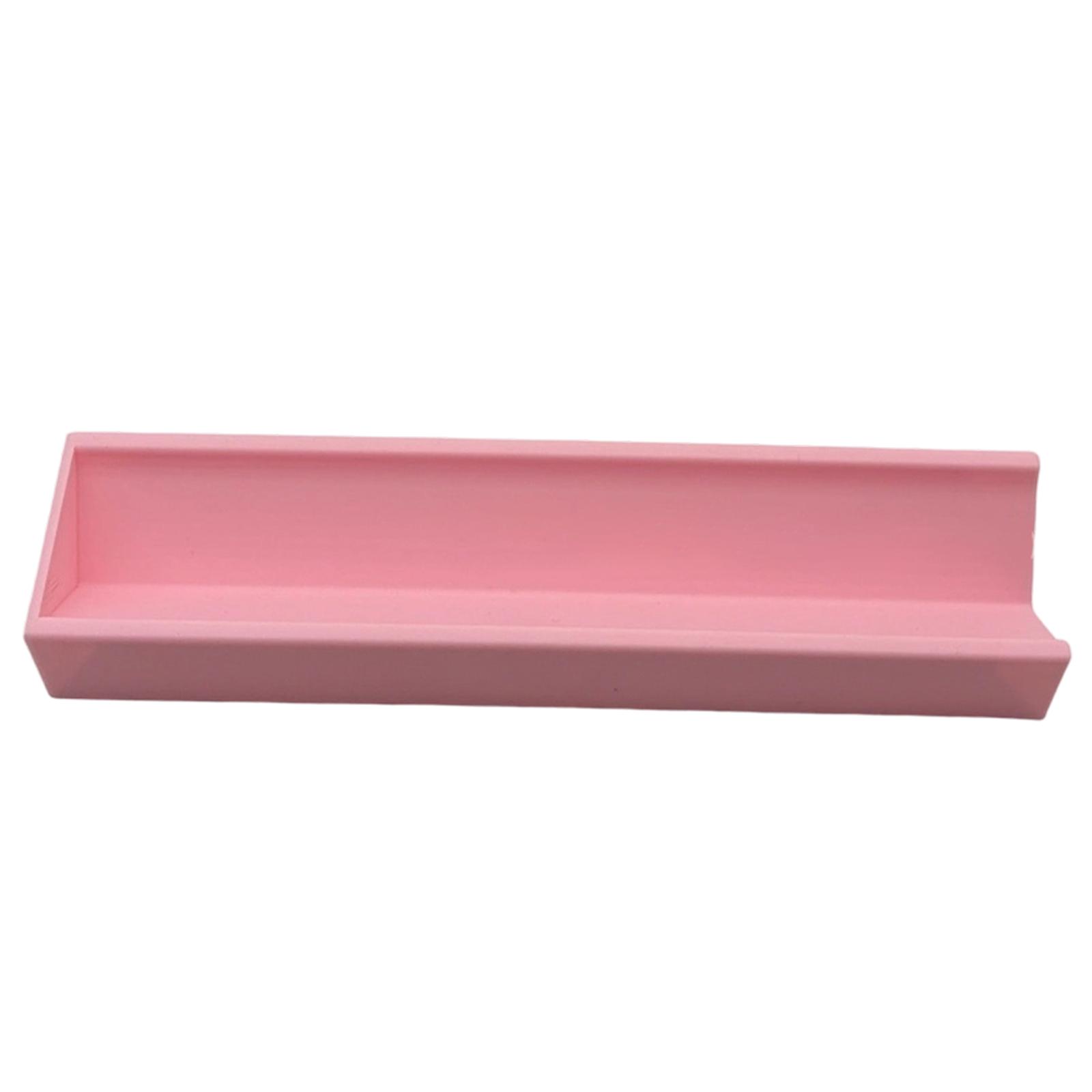 

Single-sided Closed Long Strip Dessert Baking Mold One Size розовый