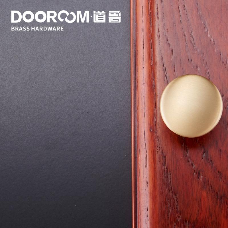 Dooroom Латунные Мебельные Ручки Простые Американские Шкаф Шкафчик Шкаф Дверь Ящик Ящик для Обуви Ручки Пасторальные Ручки