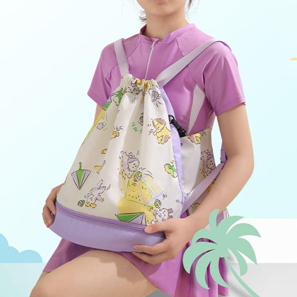 Shoe Compartment Kids Beach Bag Waterproof Swimm Storage Bag Children's Swimming Bag  Water Sports
