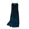 Seven-Yarn Spring and Summer New Arrival Luxury Velvet Women's Sling Long Dress Pajamas Nightdress Home Wear Evening Dress Sling Dress