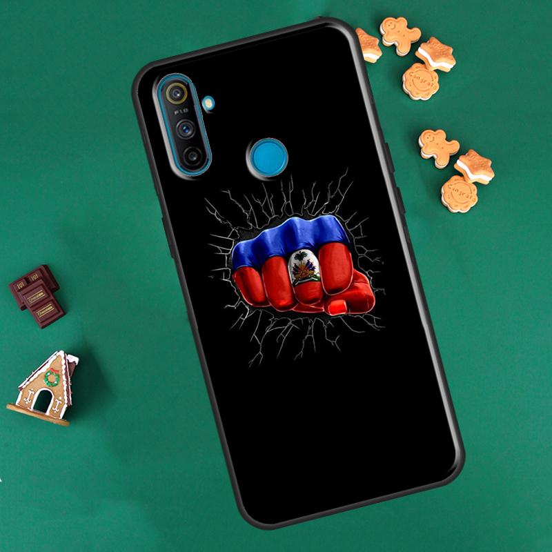 Haiti Haitian Flag For OPPO Realme GT Neo 2 Master C21 8 Pro 8i 9i Case For OnePlus 9 Pro 10 Pro 8T 9R Nord2