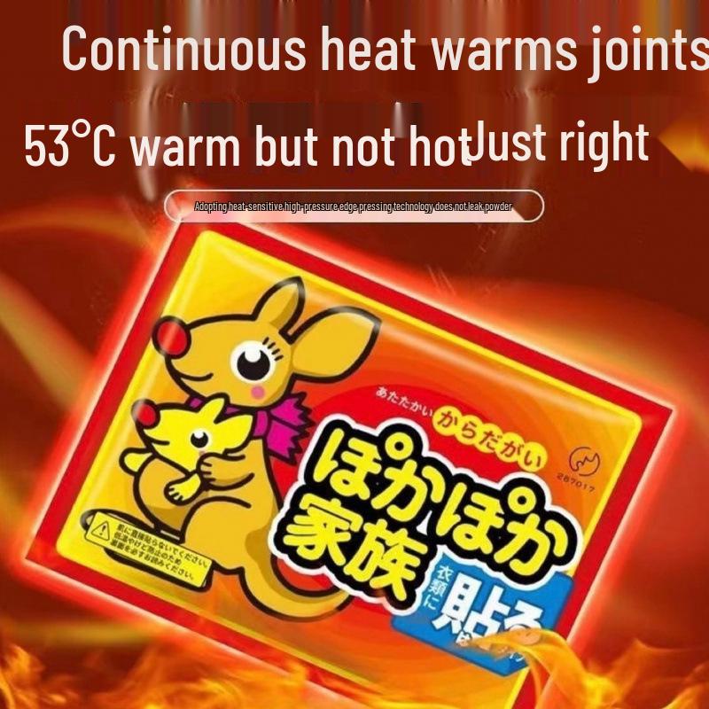 Long-lasting Self-heating Heat Patch for Cold Protection, Pain Relief, and Warmth during Winter