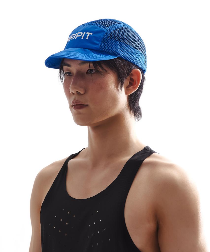 Geulipis Gripit-X Sweatout Running Trail Ball Cap Blue