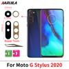 Rear Back Camera Glass Lens For Moto E6S E11 E11 E11i Edge 11 Fusion Neo 11 Neo Camera Glass With Glue Adhesive + Repair Tools