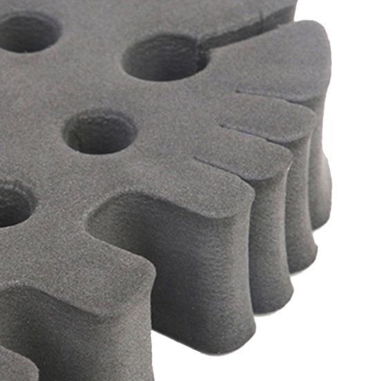 MUQZI Sports Accessory Useful Foam Bait Rack Helpful Black Grey Easy To Install