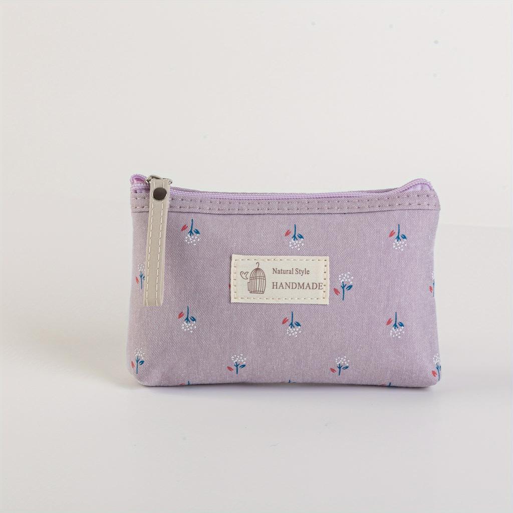 Printed Makeup Bag For Women Waterproof Portable Student Pencil Case, Travel Storage Toiletries Bag