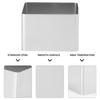 Stainless Steel Cake Ring 3 Inch Square Mousse Mould Baking Pastry Dessert Tool Cookie Cutter Oven Safe Kitchen Barware