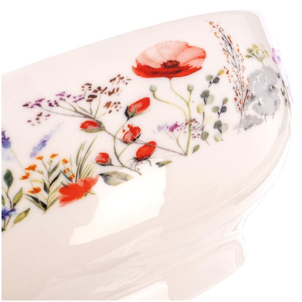 Miska Porcelanowa Na Owoce Sałatkę Przekąski Sałatkowa Salaterka 1,6L 20 Cm