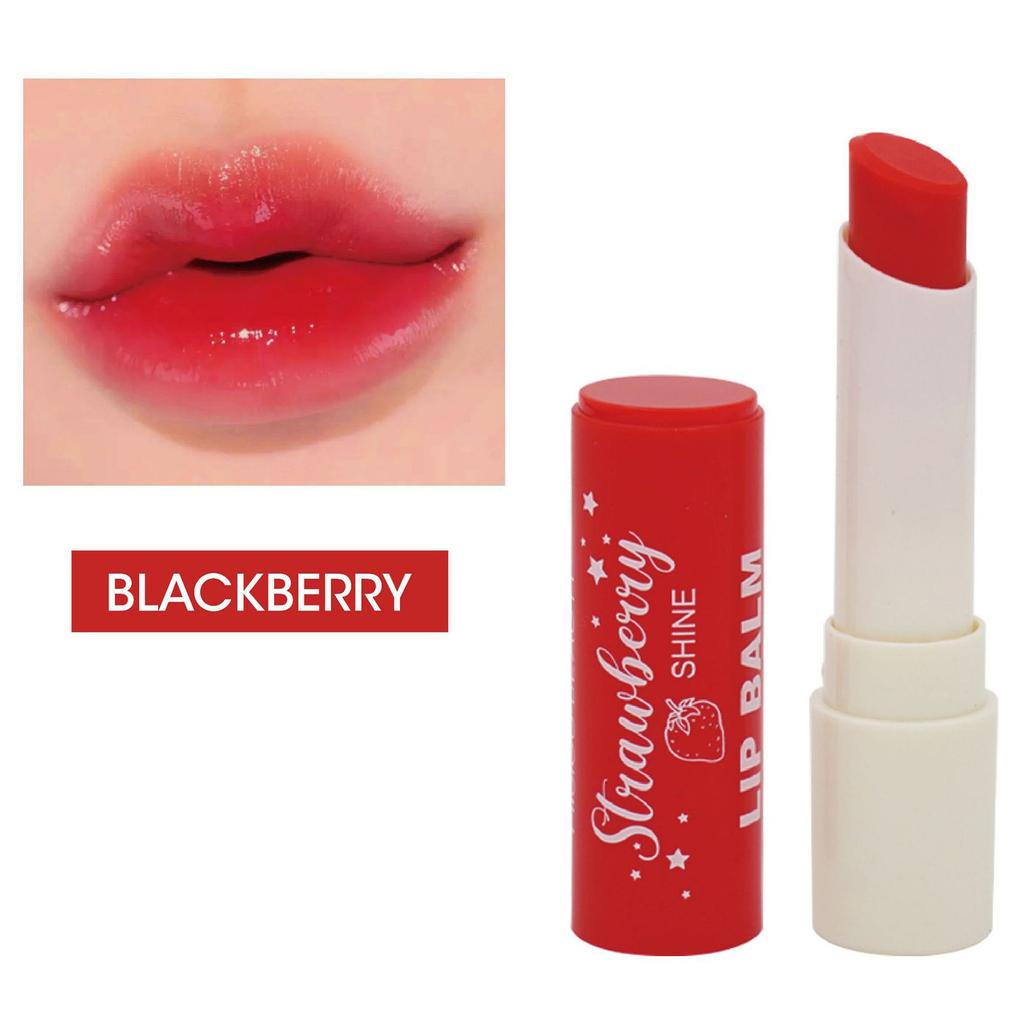 Damski balsam do ust o owocowym zapachu, łagodząca pomadka do ust z nawilżeniem do całodziennej pielęgnacji