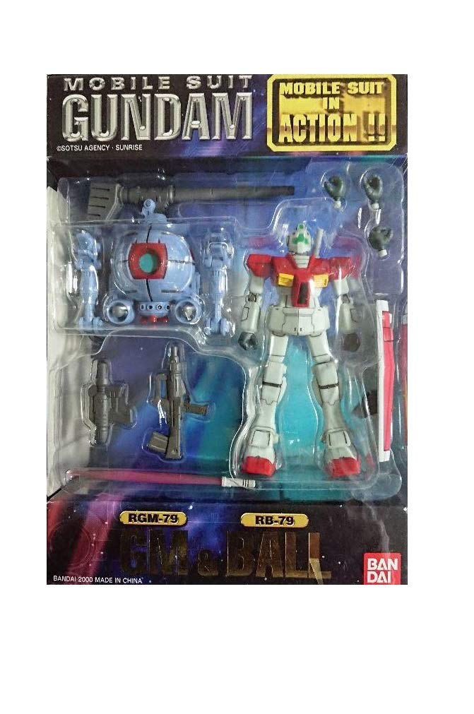 

TAMASHII NATIONS MS IN ACTION!! GM & RB-79 Ball RGM-79