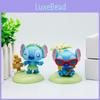 Beach Pvc Stitch Action Figures Model Toy Tabletop Decoration Cute Gifts Kids